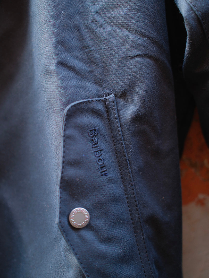 Barbour x Baracuta Porton Wax Jacket Navy