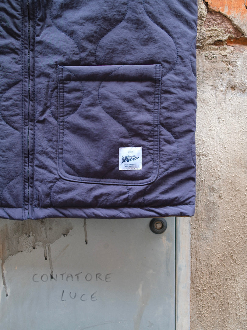Gaffi & Co Kensington Vest Reversibile Blu/Oliva