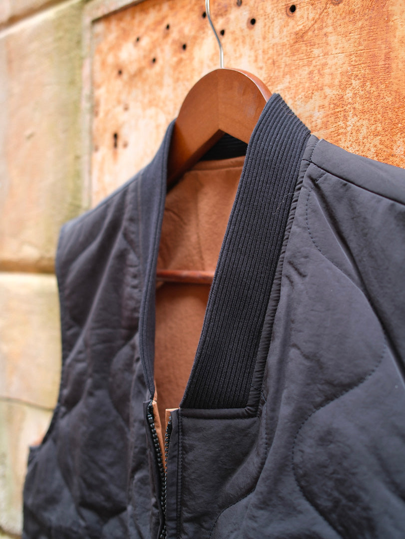 Gaffi & Co Kensington Vest Reversibile Nero/Fango