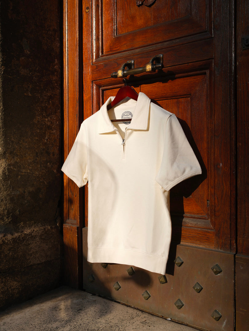 Chesapeake's Felpa Malibu 1/4 Zip MC Cream