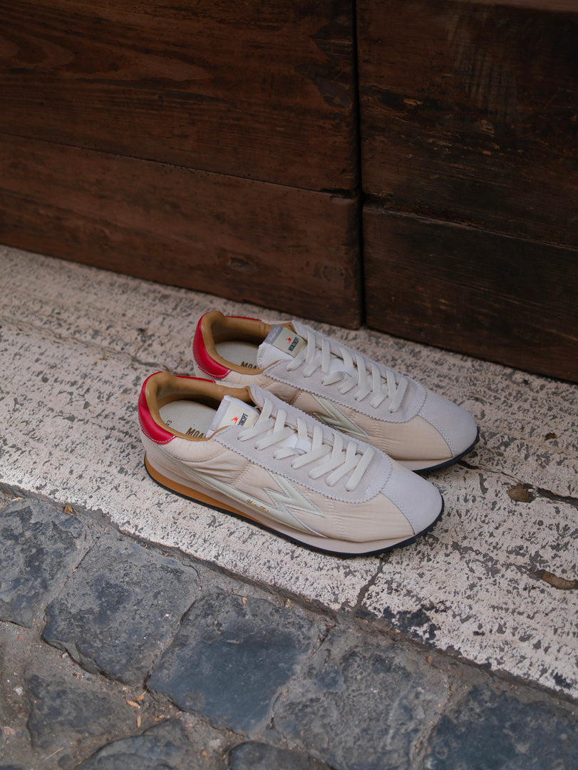 Moa Concept Flash 213 Nylon Off White/Dark Red