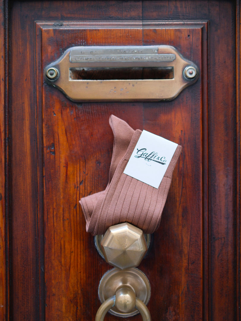 Gaffi & Co. Calza Filo di Scozia Noce 125