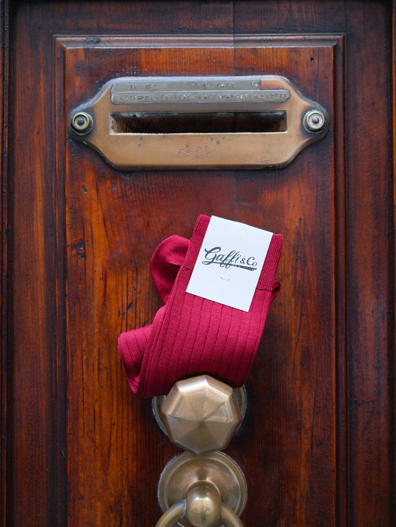 Gaffi & Co. Calza Filo di Scozia Red 228