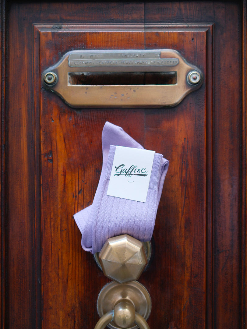 Gaffi & Co. Calza Filo di Scozia Lavanda 152