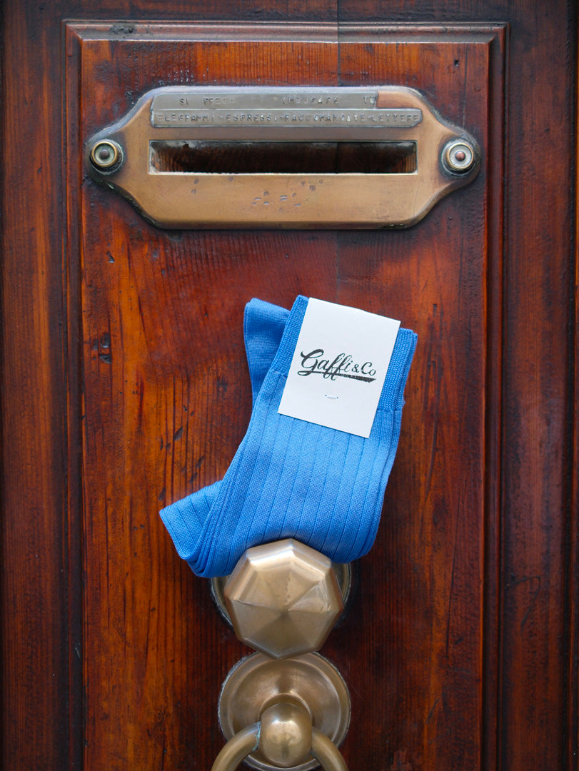 Gaffi & Co. Calza Filo di Scozia Mare 108