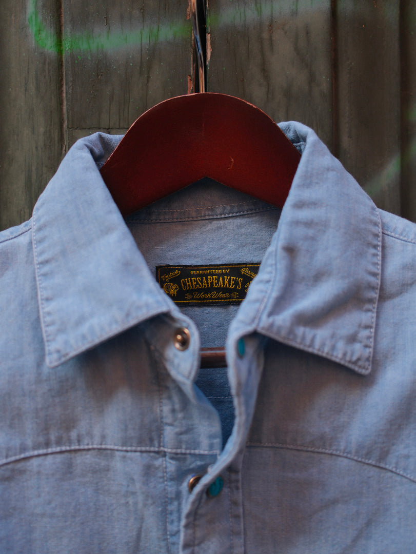 Chesapeake's Western Light Chambray Shirt Flagstaff