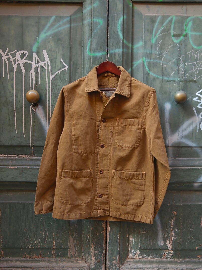 Chesapeake's Work Jacket Linen St.Malo Tobacco