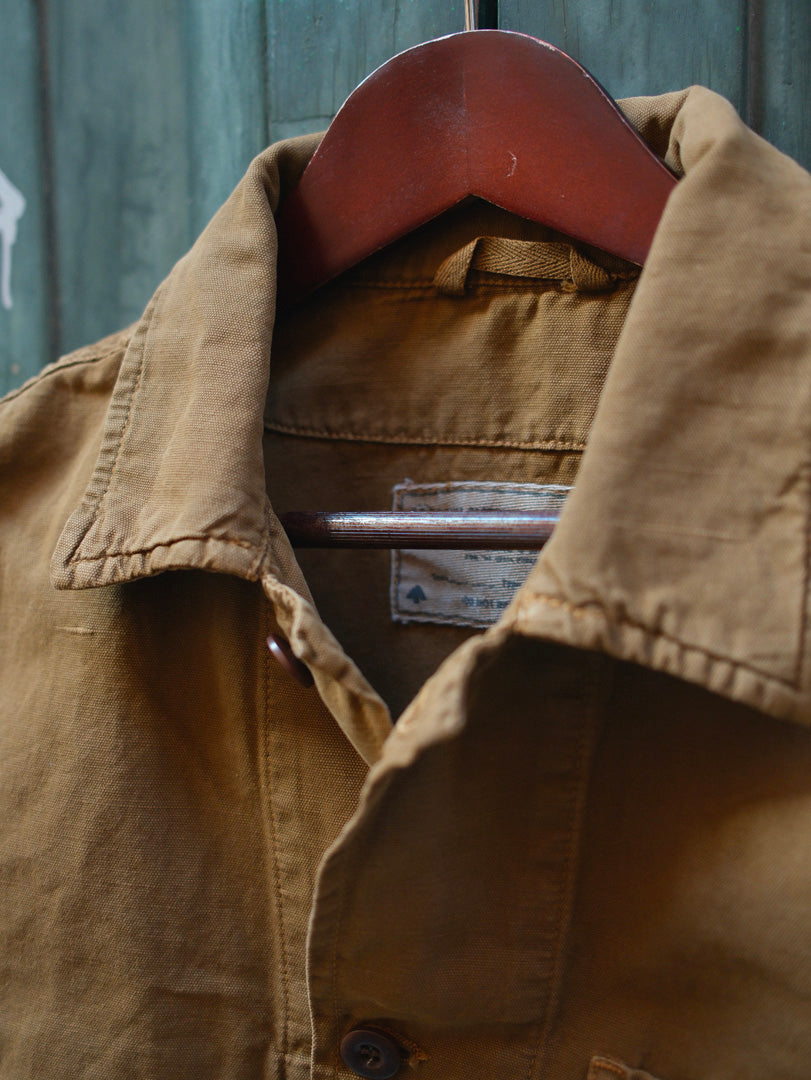 Chesapeake's Work Jacket Linen St.Malo Tobacco