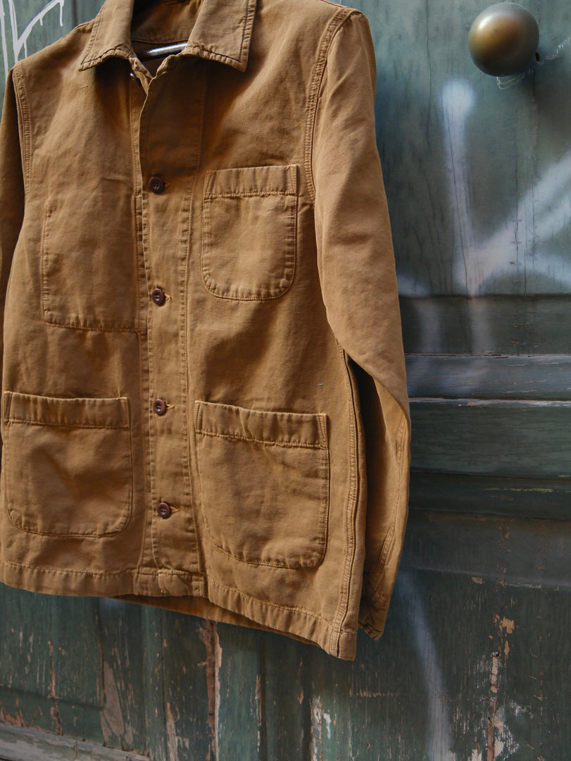 Chesapeake's Work Jacket Linen St.Malo Tobacco