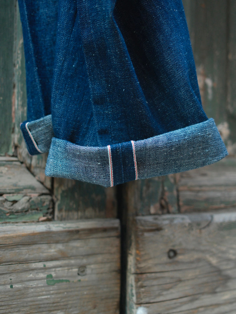 Chesapeake's Fatigue Pant Denim Selvedge Graves Rinsed