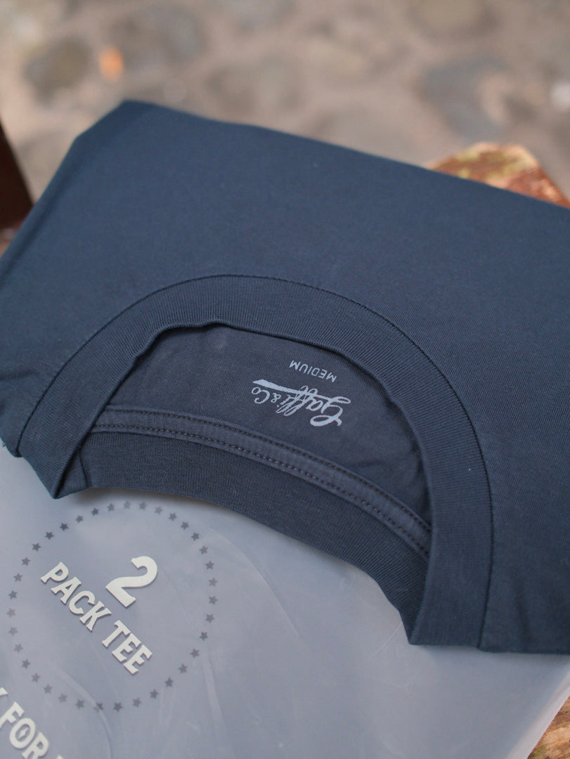 Gaffi & Co. Pack Basic Tee Blu