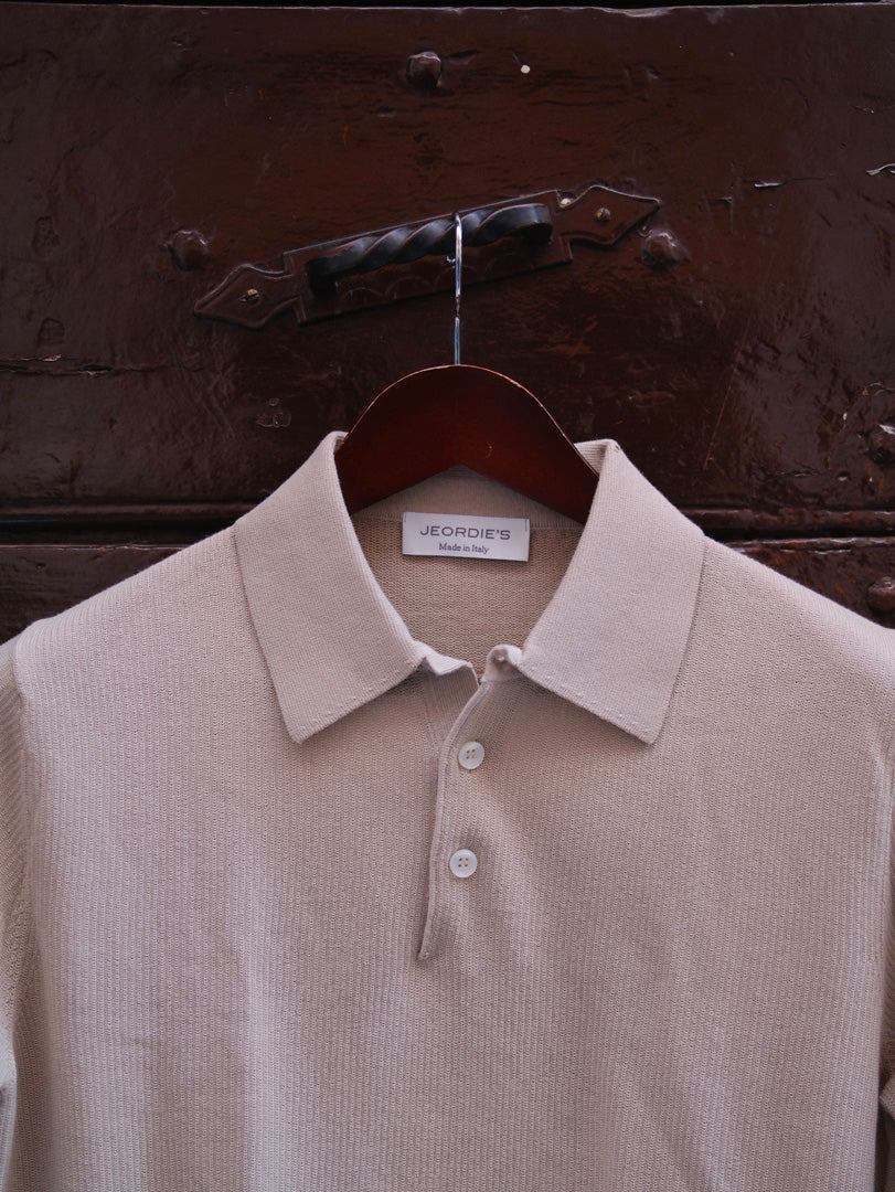 Jeordie's Polo Ice Crepe Sgranata Deserto