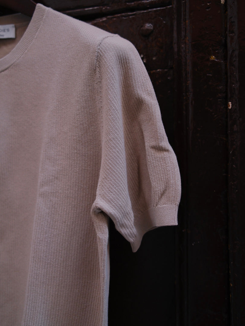 Jeordie's Maglia Cotton Ice Crepe Sgranato Deserto