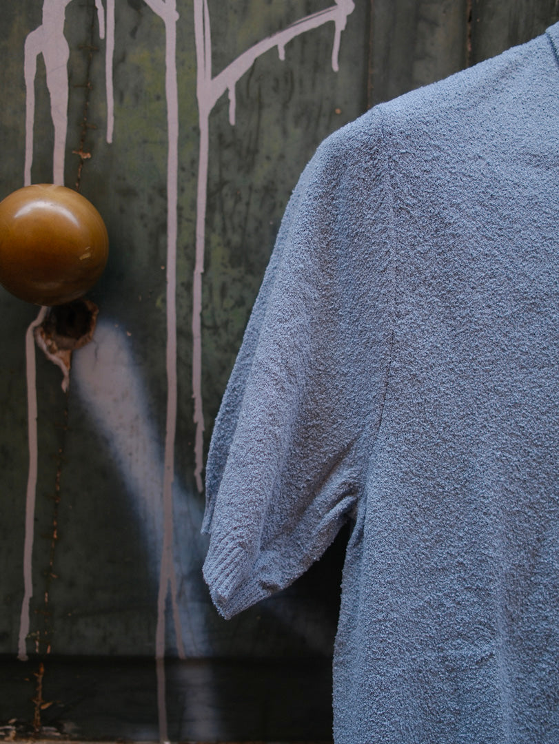 Gallia Knit Project Polo James Celeste