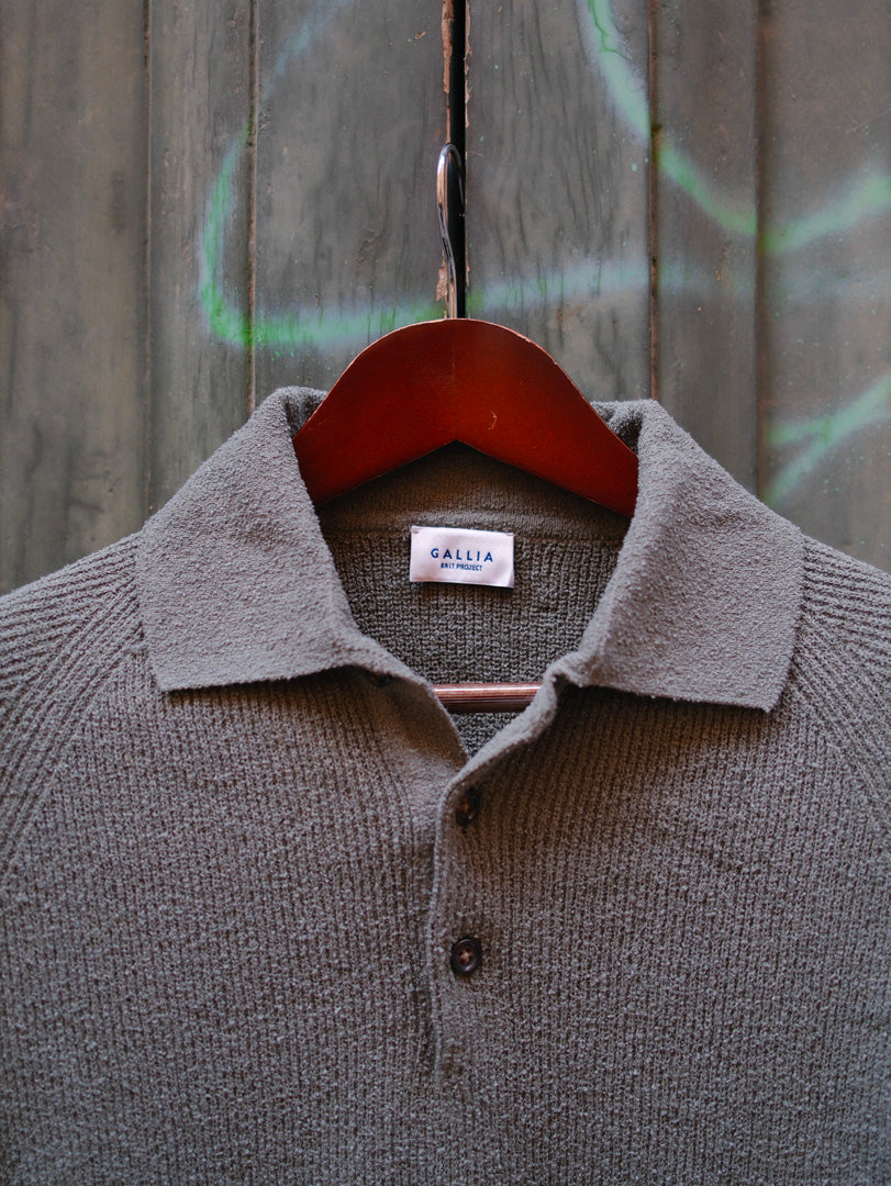 Gallia Knit Project Polo Kost Verde