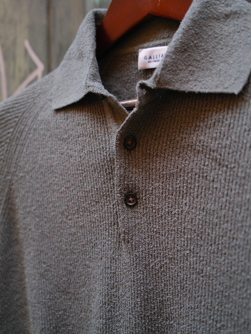 Gallia Knit Project Polo Kost Verde
