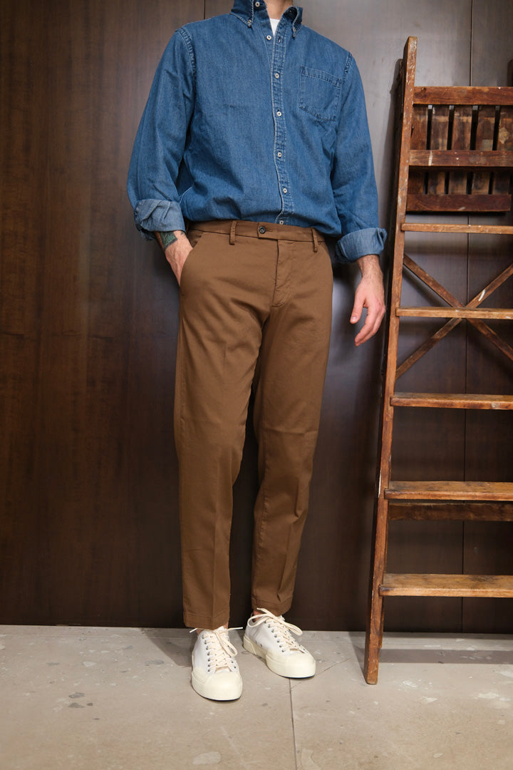 Gaffi & Co. Pantalone Cesare Lyo Nocciola