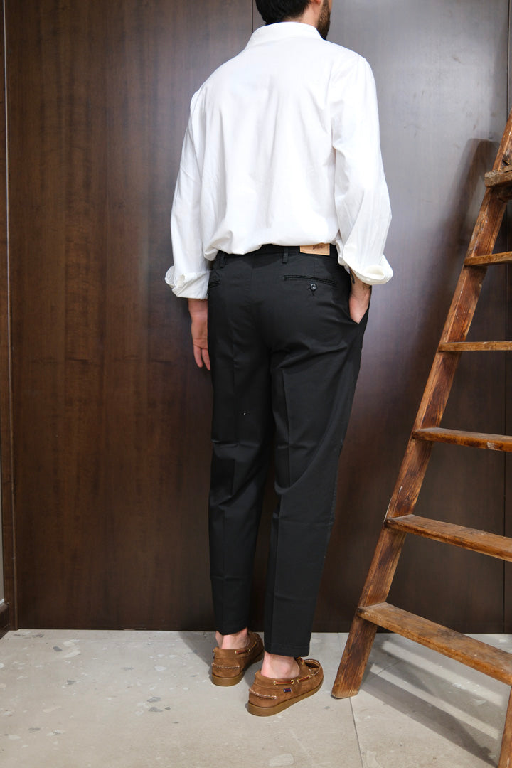 Gaffi & Co. Pantalone Osaka Pence Popeline Nero