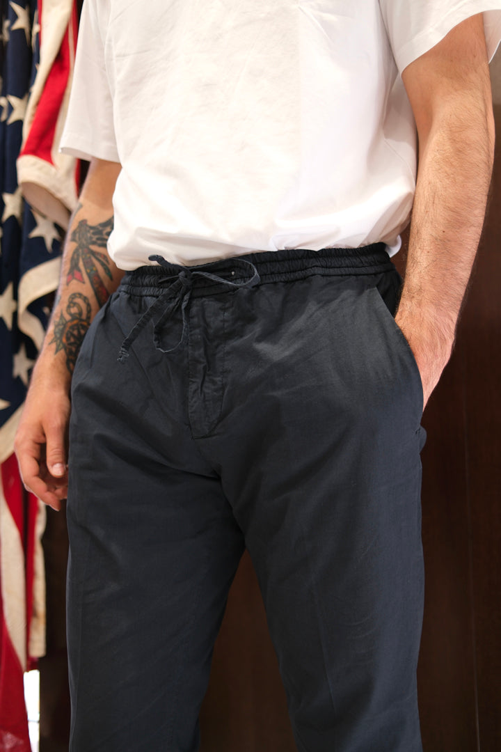 Gaffi & Co. Pantalone Jerry Popeline Navy