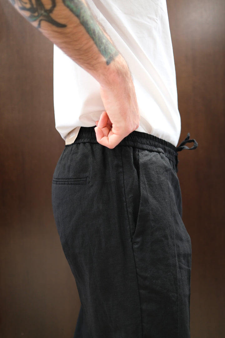 Gaffi & Co. Pantalone Jerry Lino Nero