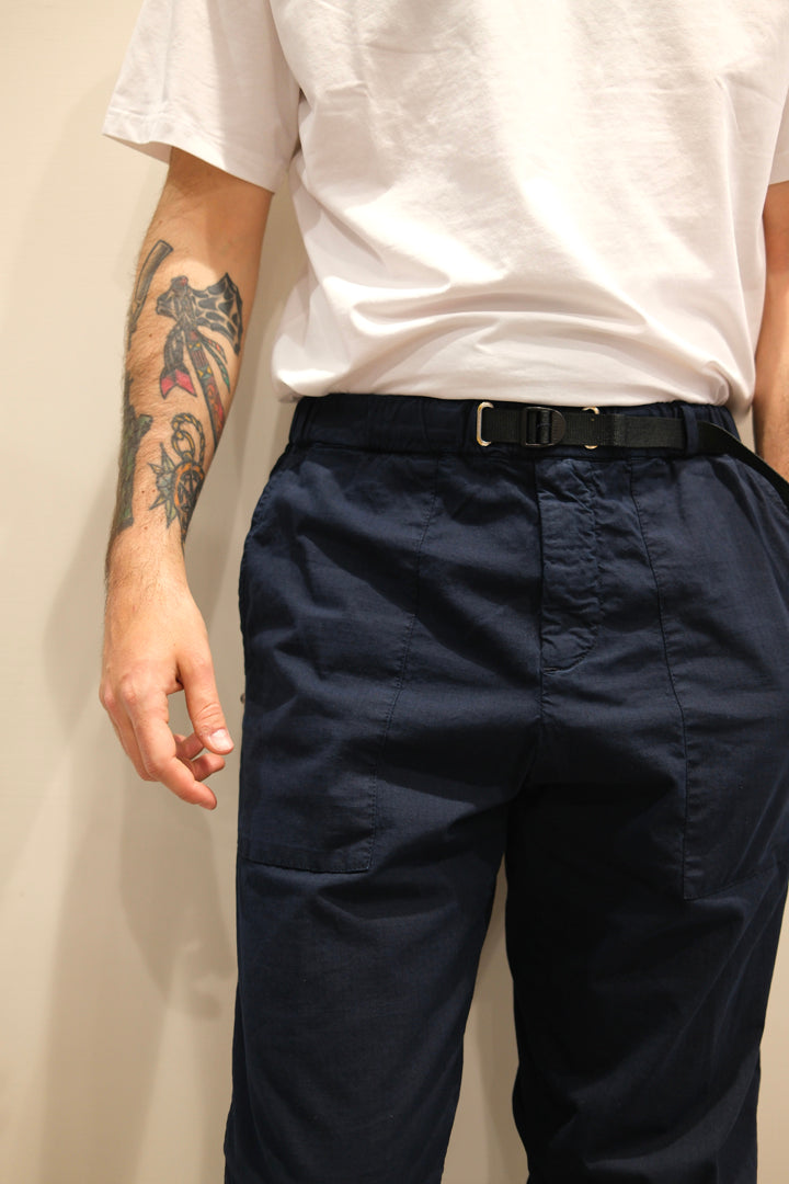 White Sand Pantalaccio Fatigue Ripstop Blu