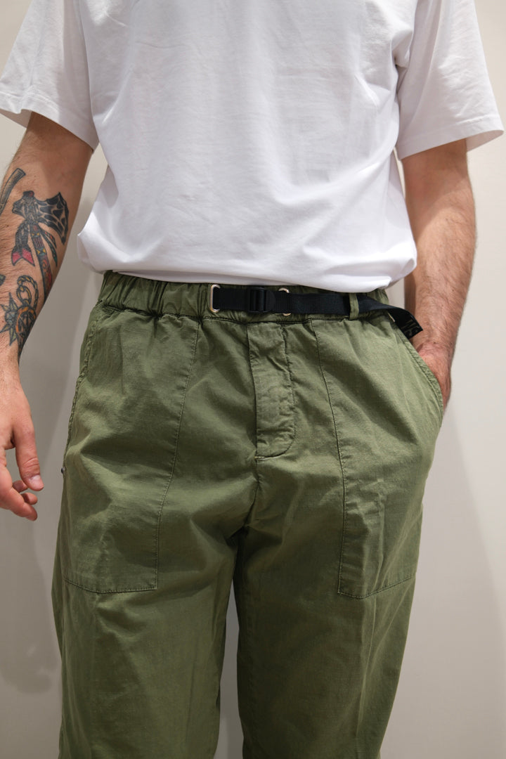 White Sand Pantalaccio Fatigue Ripstop Oliva 26SU67F