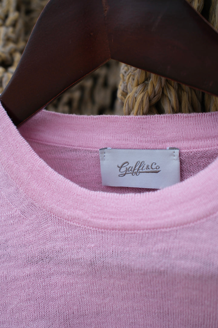 Gaffi & Co. T-Shirt Lino/Cot. Glicine