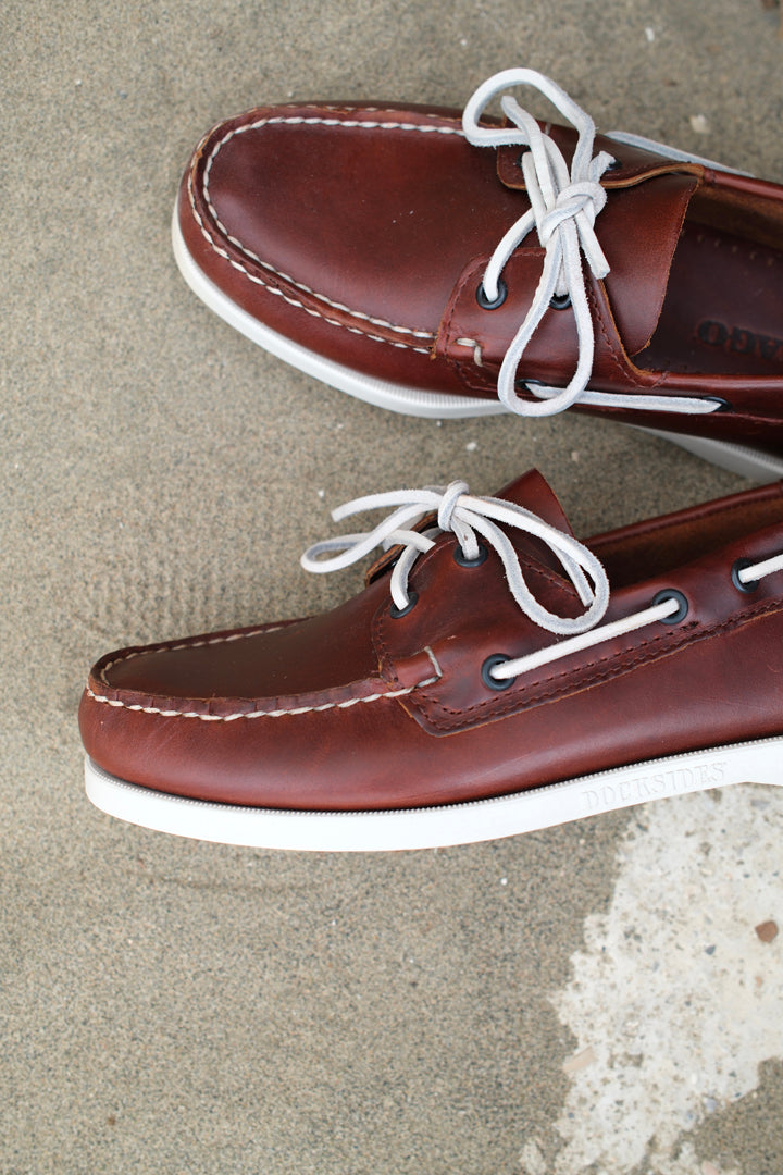 Sebago Portland Waxed Brown