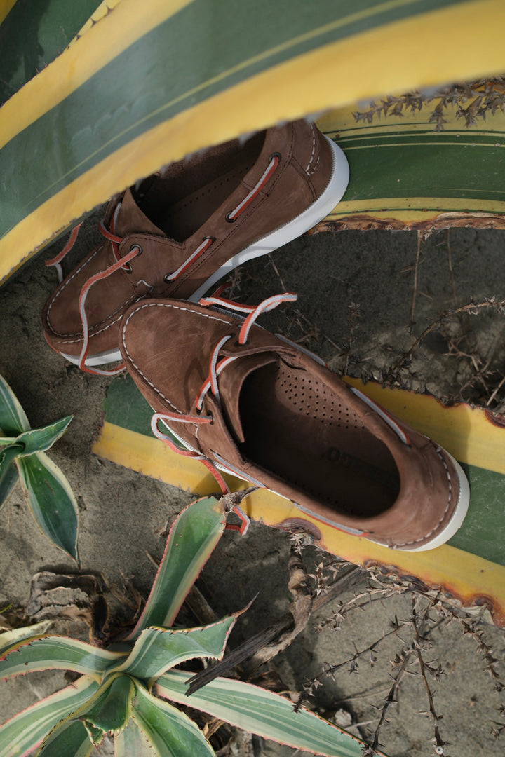 Sebago Portland Nubuck Dk Brown