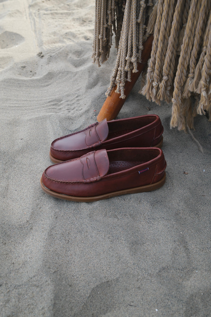 Sebago Docksides Dolphin Waxed Brown/Gum