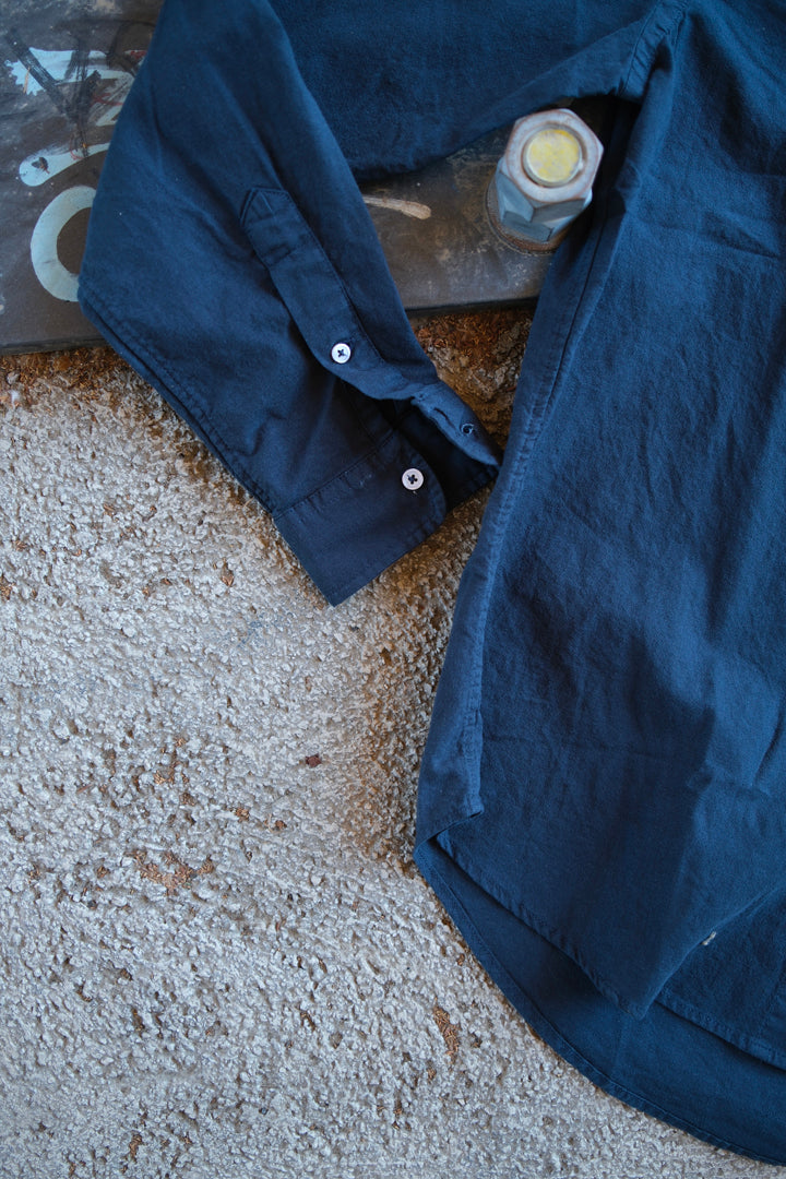 Gaffi & Co. Camicia Lino & Cotone Blu