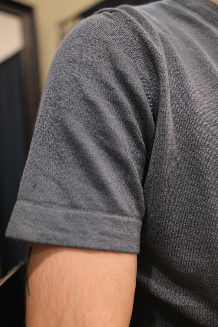 Gaffi & Co. T-Shirt Lino/Cot Piombo
