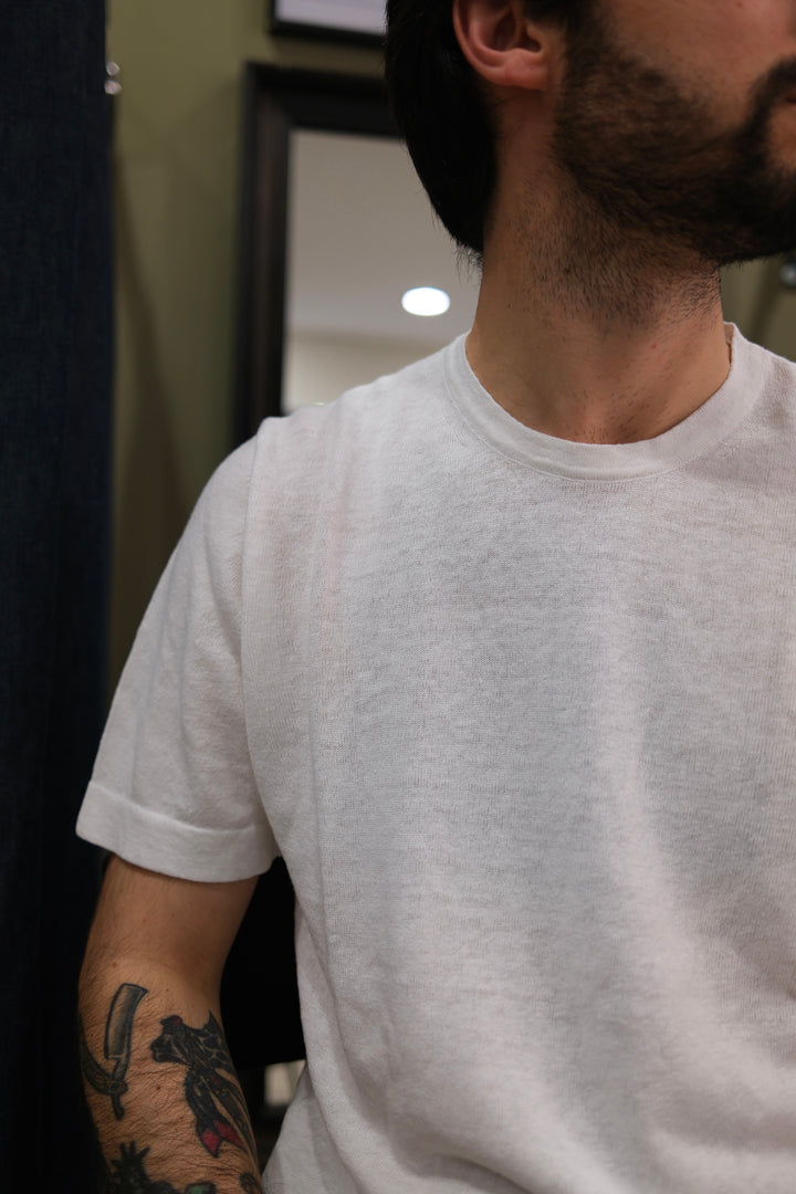 Gaffi & Co. T-Shirt Lino/Cot Latte