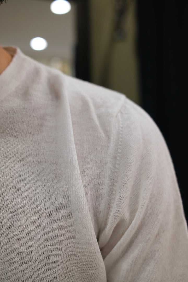 Gaffi & Co. T-Shirt Lino/Cot Latte
