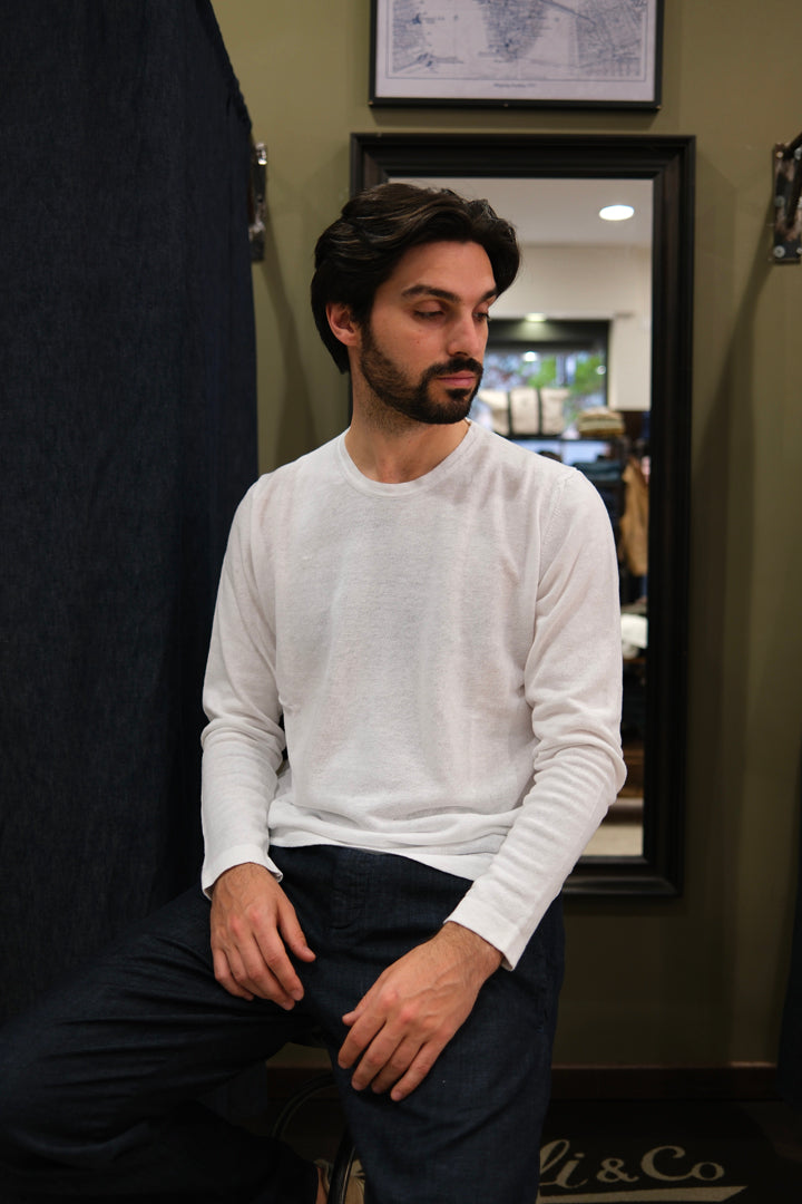 Gaffi & Co. T-Shirt Lino/Cot M/L Latte