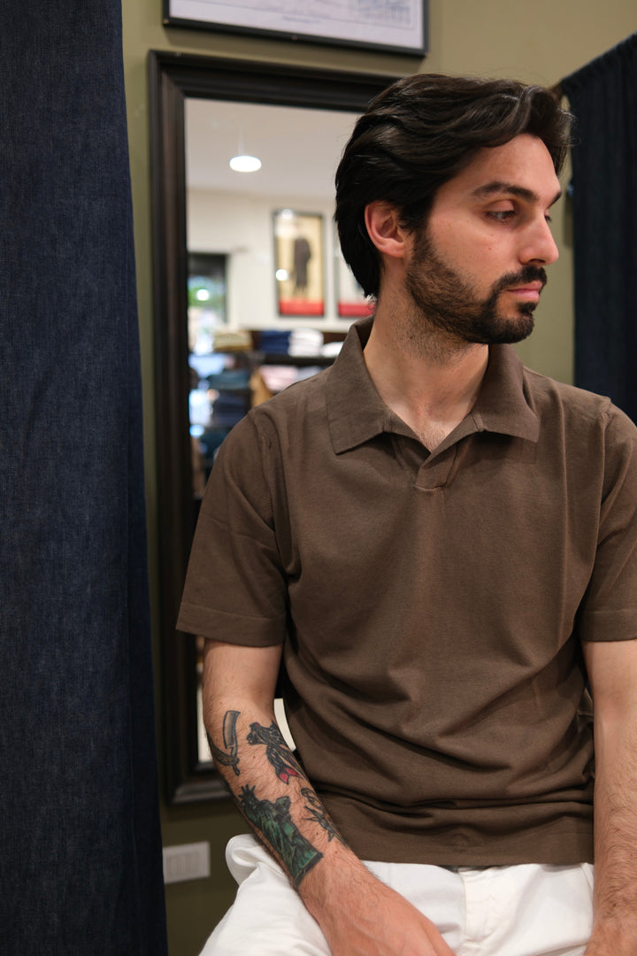 Gaffi & Co. Polo Skipper M/M Marrone