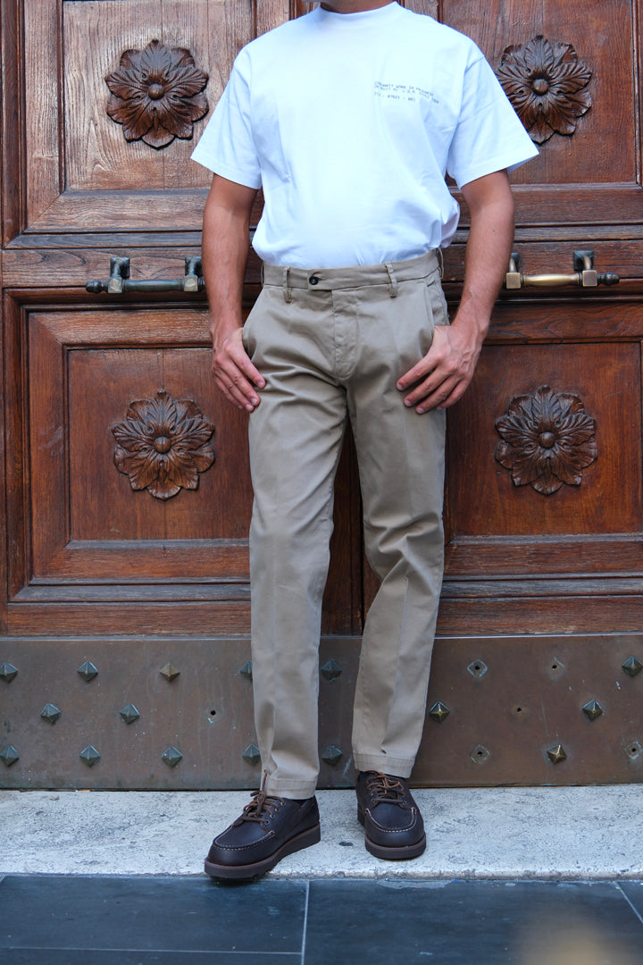 Gaffi & Co. Pantalone Cesare Cotone Beige