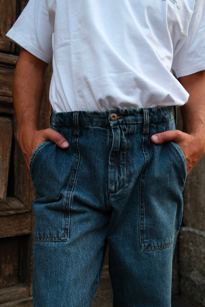 Gaffi & Co. Jeans Fatigue Mid Blue