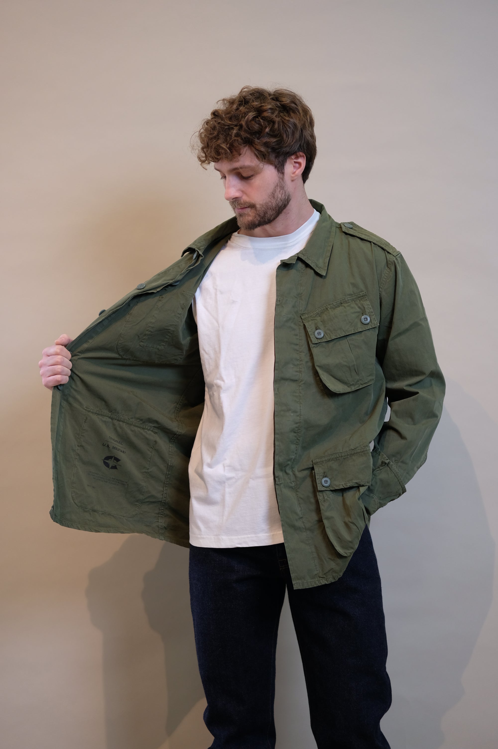Chesapeake's Jungle Jacket Popeline Military Green