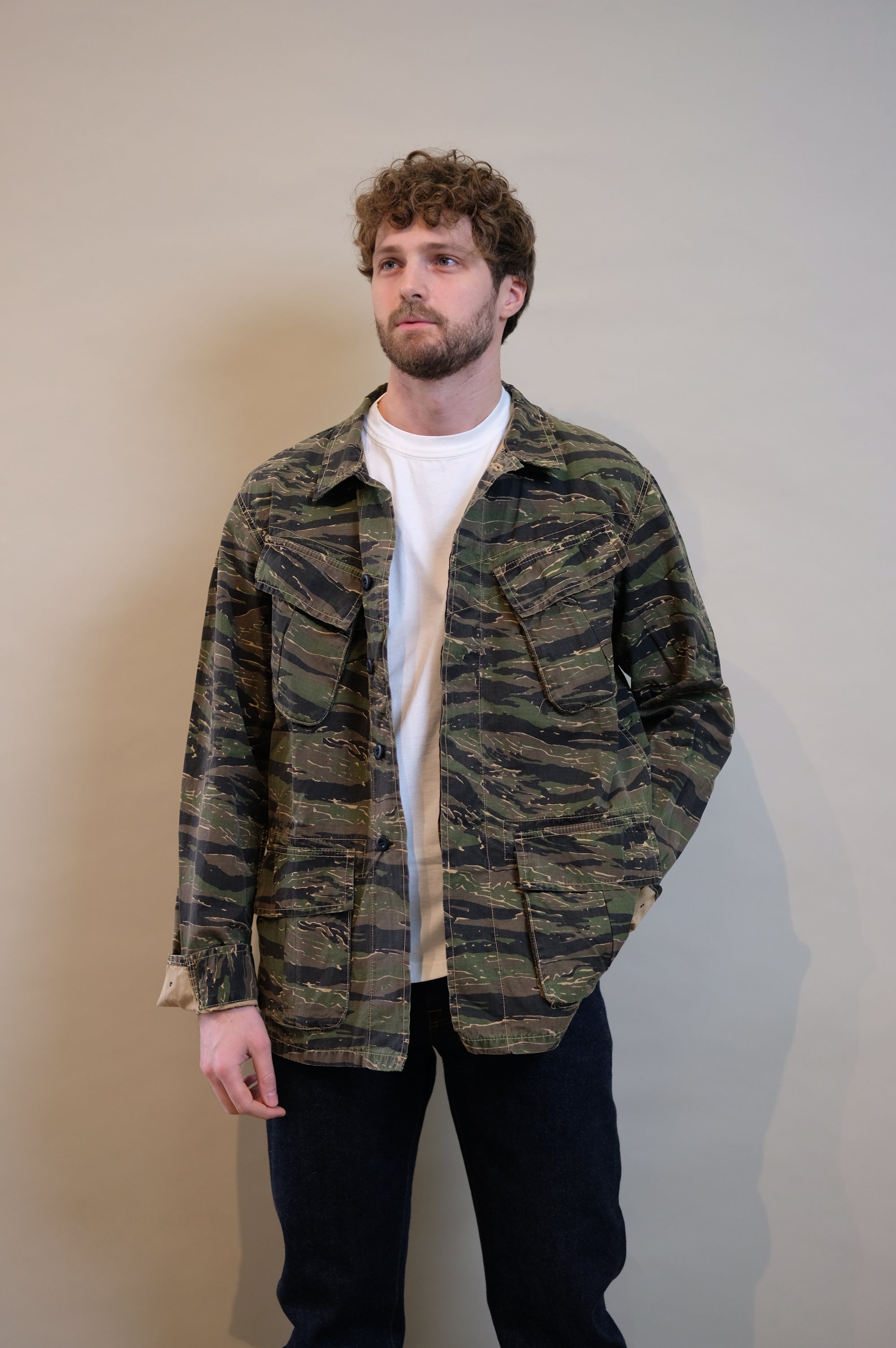 Chesapeake's Jungle Jacket Intrepid Tiger Stripe
