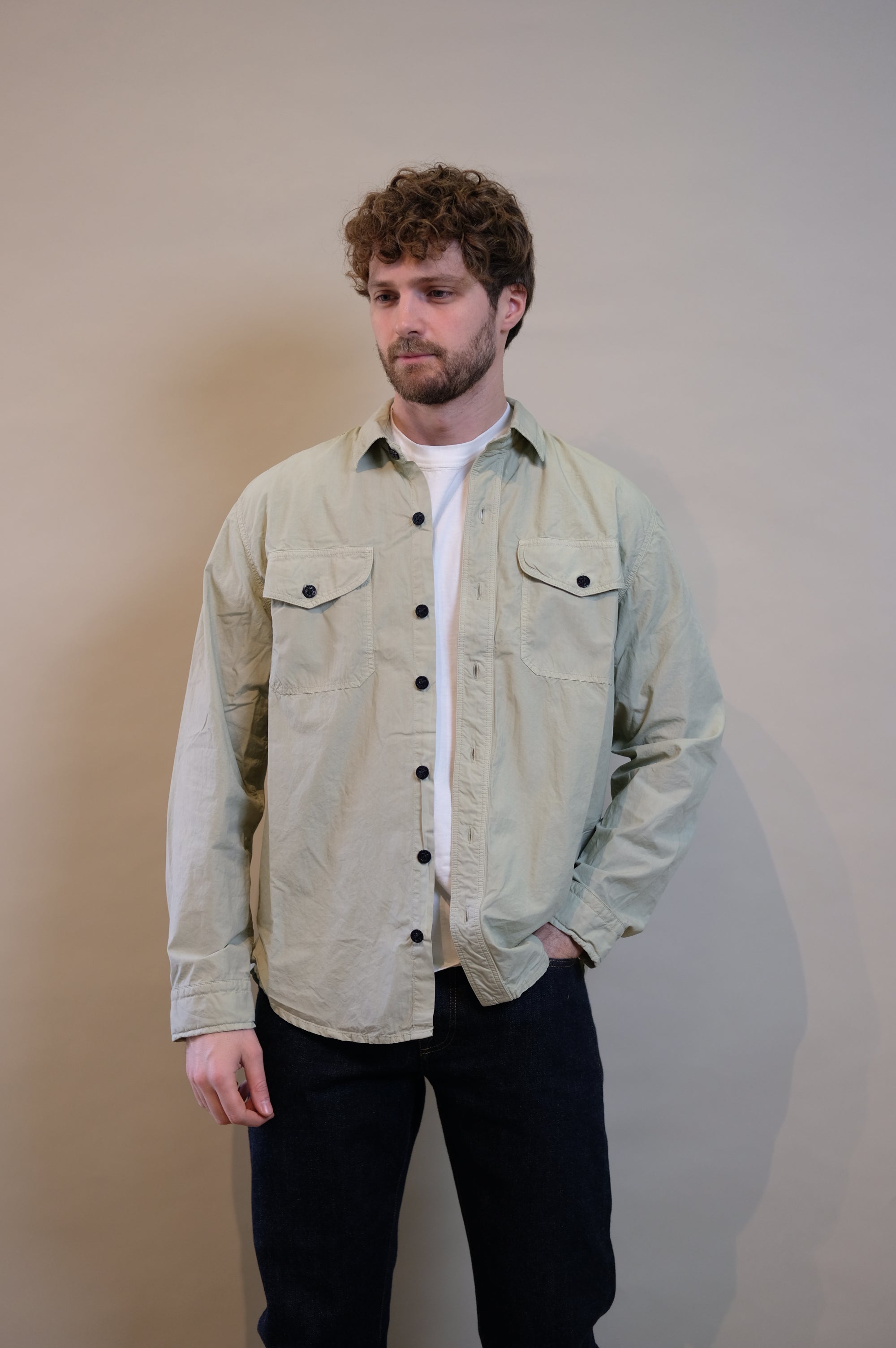 Chesapeake's Popeline Shirt CPO Sage