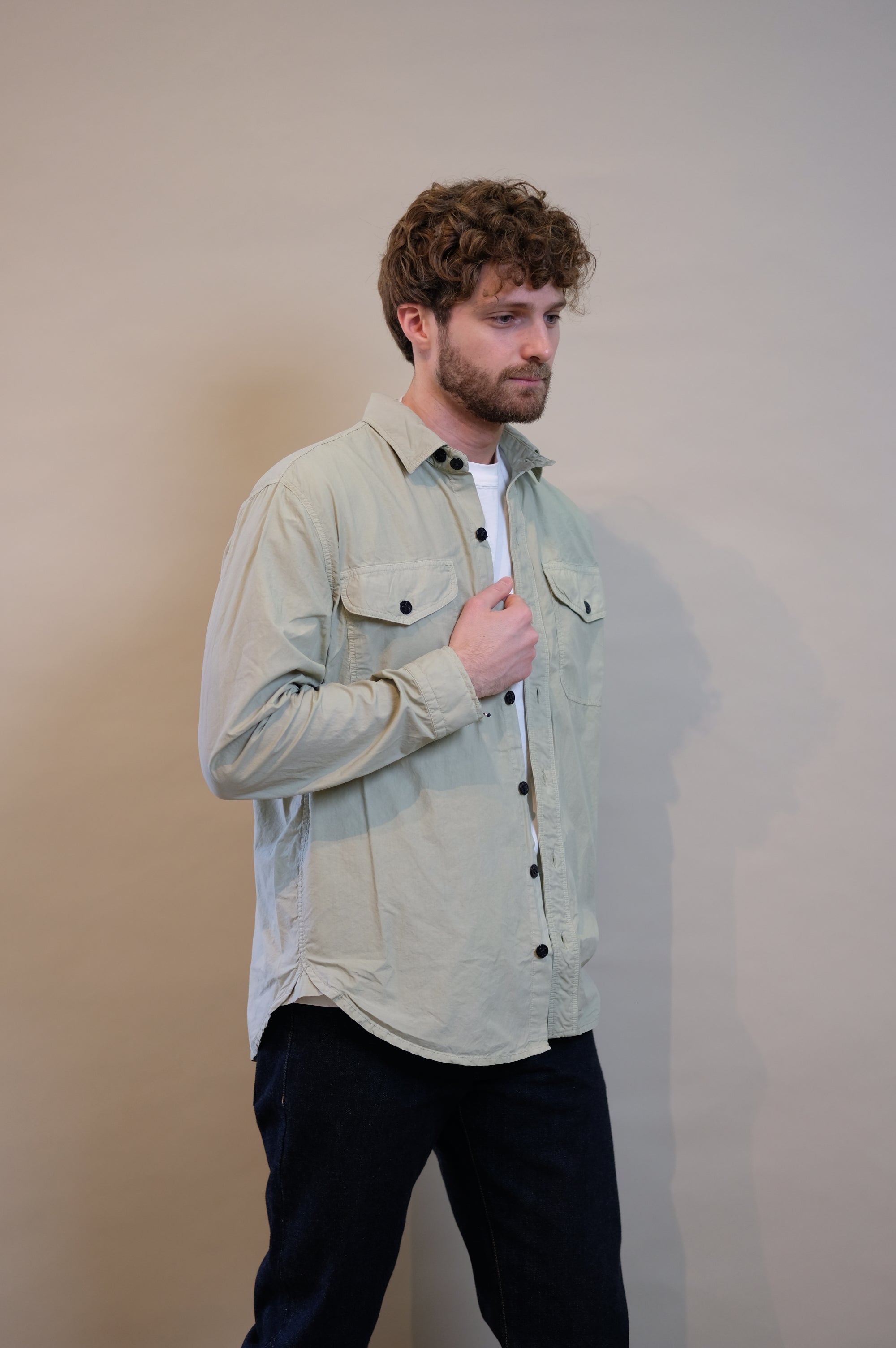 Chesapeake's Popeline Shirt CPO Sage