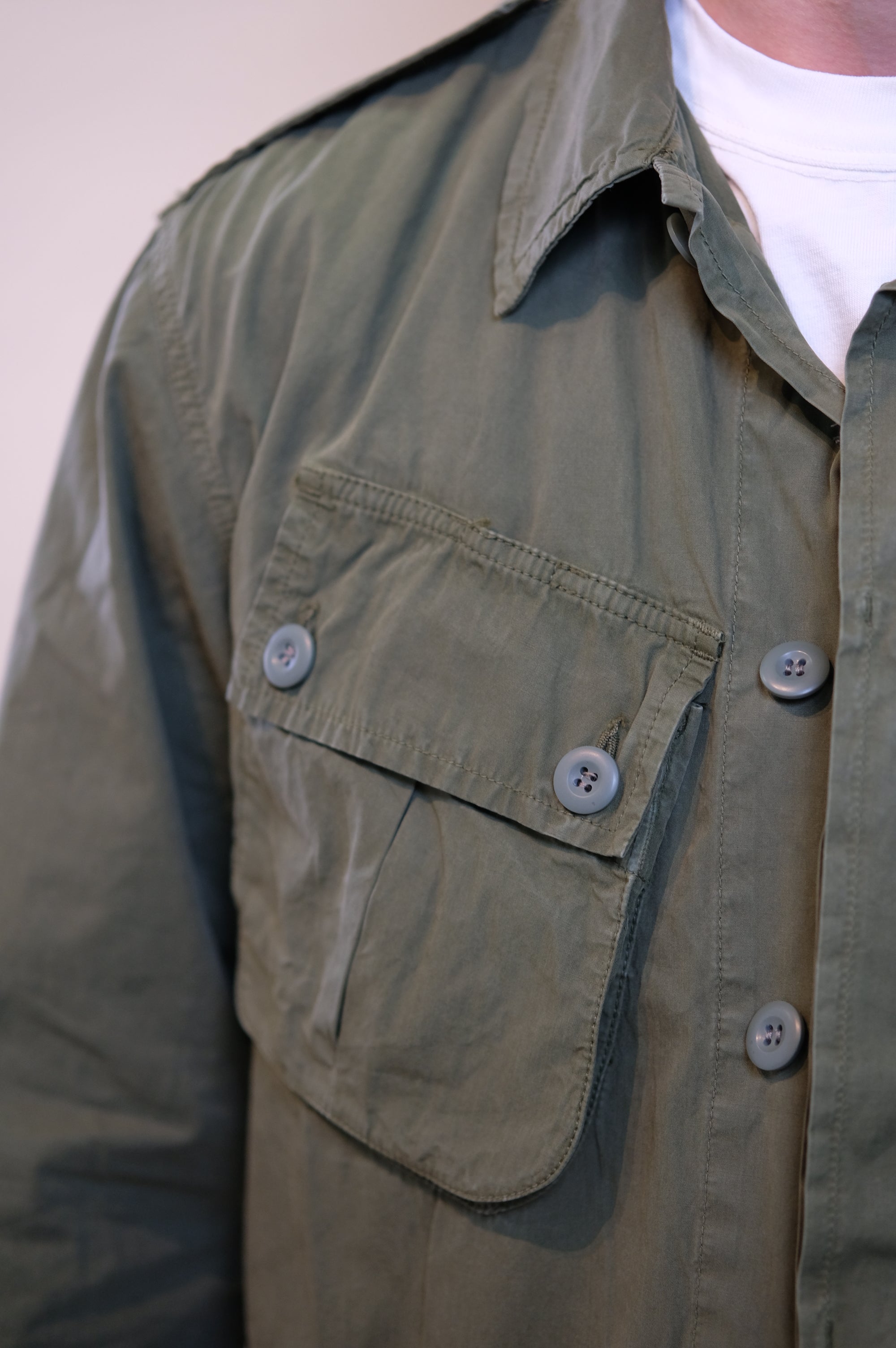 Chesapeake's Jungle Jacket Popeline Military Green
