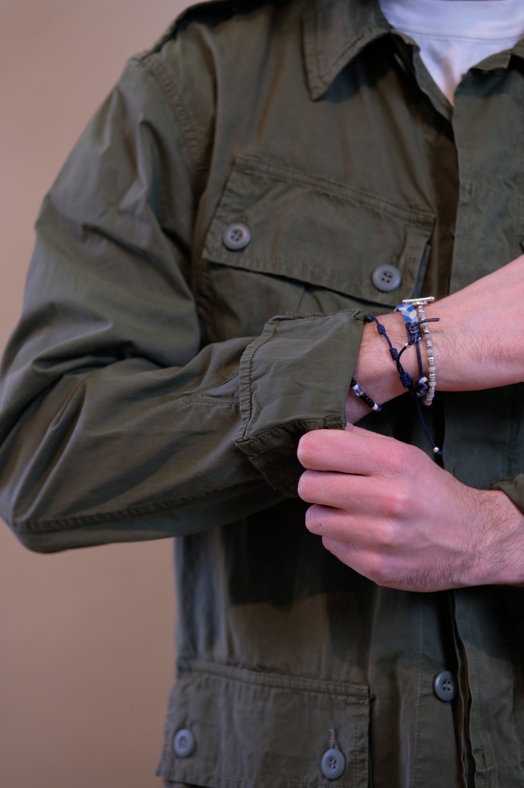 Chesapeake's Jungle Jacket Popeline Military Green