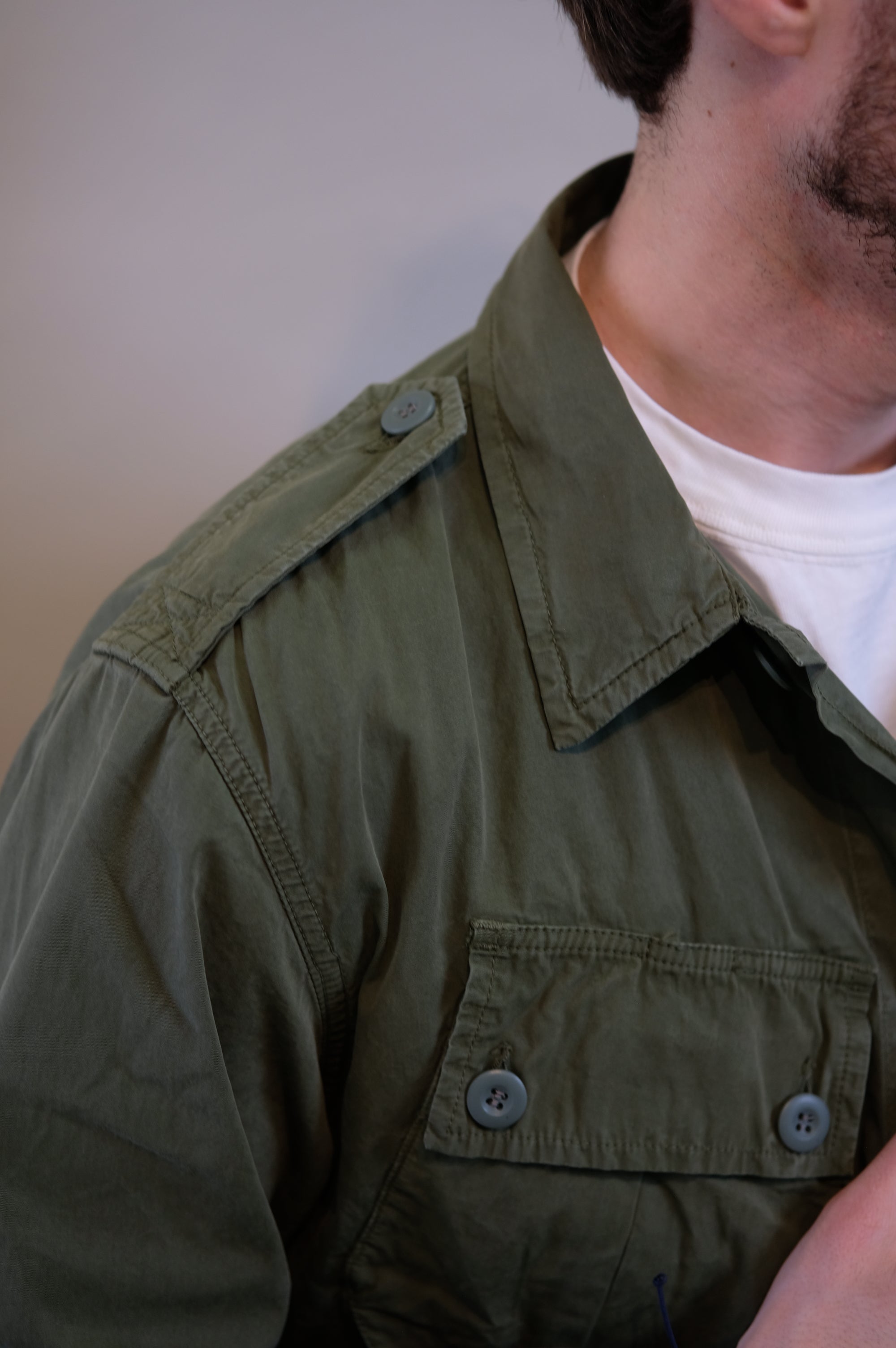 Chesapeake's Jungle Jacket Popeline Military Green