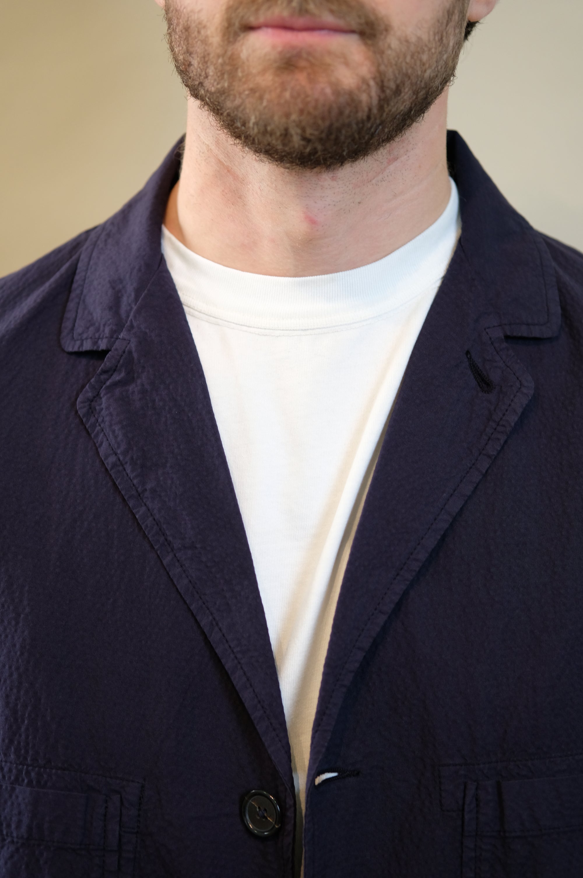 Universal Works Five Pocket Jacket Navy