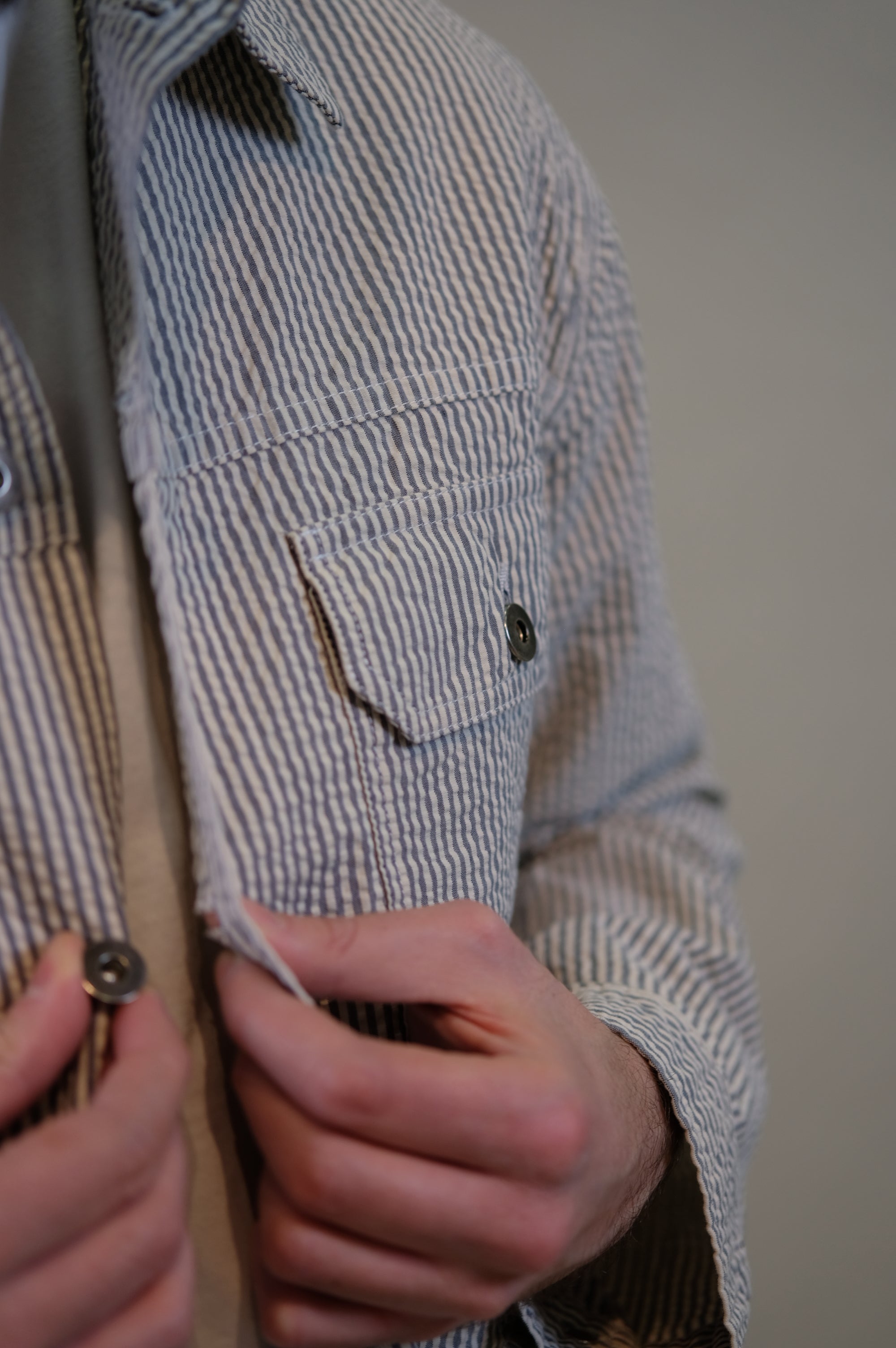 Universal Works Trucker Jacket Grey