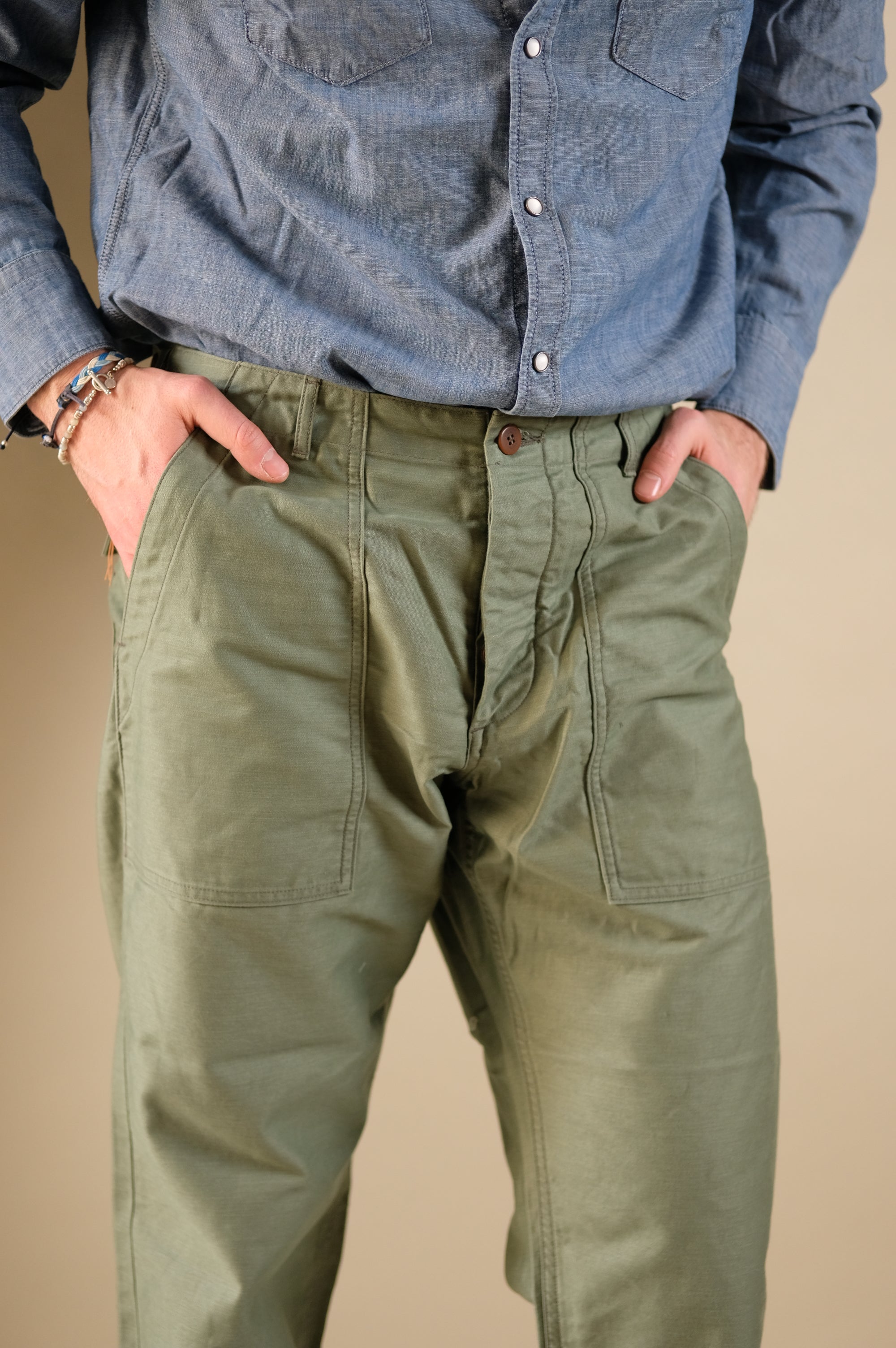 Fortela Pantalone Fatigue Green