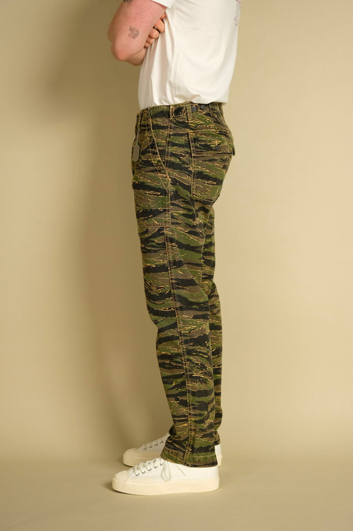 Chesapeake's Fatigue Pant Canvas Degrasse Tiger Stripe