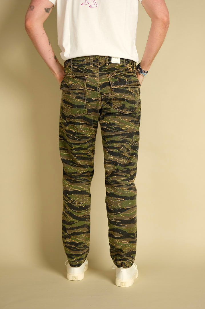 Chesapeake's Fatigue Pant Canvas Degrasse Tiger Stripe